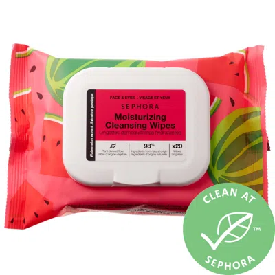 SEPHORA COLLECTION CLEANSING + EXFOLIATING WIPES WATERMELON WATERMELON / 1 PACK