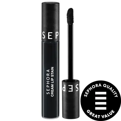 SEPHORA COLLECTION CREAM LIP STAIN 10HR LIQUID LIPSTICK 28 NIGHT BIRD 0.16 OZ. / 5 ML