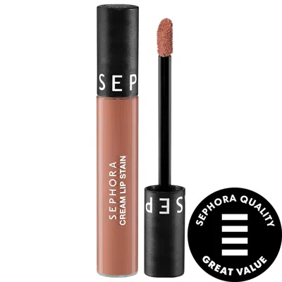 SEPHORA COLLECTION CREAM LIP STAIN 10HR LIQUID LIPSTICK 66 SKIN DEEP 0.16 OZ. / 5 ML