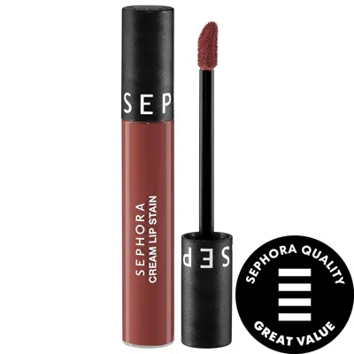 SEPHORA COLLECTION CREAM LIP STAIN 10HR LIQUID LIPSTICK 80 HONEYMOON 0.16 OZ. / 5 ML