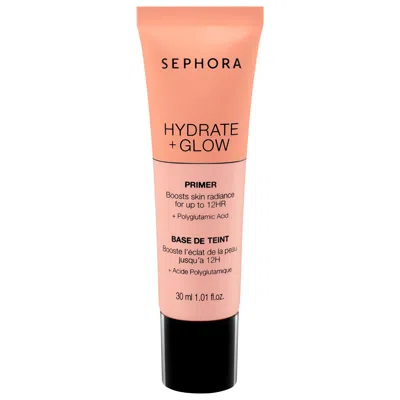 SEPHORA COLLECTION HYDRATE + GLOW PRIMER HYDRATE + GLOW PRIMER WITH POLYGLUTAMIC ACID 1.01 FL. OZ. / 30 ML. 1.01 FL. OZ