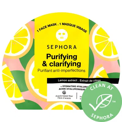 SEPHORA COLLECTION HYDRATING FACE MASKS LEMON LEMON / 1 PIECE