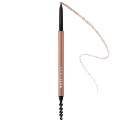 SEPHORA COLLECTION RETRACTABLE EYEBROW PENCIL - WATERPROOF 01 BLONDE 0.003OZ / 0.08G