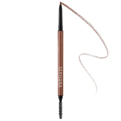 SEPHORA COLLECTION RETRACTABLE EYEBROW PENCIL - WATERPROOF 03 RICH CHESTNUT 0.003OZ / 0.08G