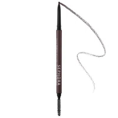 SEPHORA COLLECTION RETRACTABLE EYEBROW PENCIL - WATERPROOF 11 EBONY 0.003OZ / 0.08G
