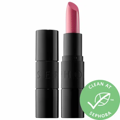 SEPHORA COLLECTION SATIN HYDRATING LIPSTICK 02 ONE MOREROUND 0.12 OZ / 3.5 G
