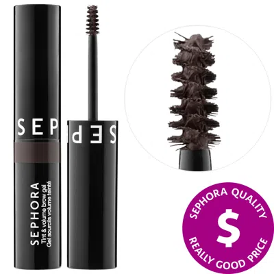 SEPHORA COLLECTION TINTED VOLUMIZING EYEBROW GEL 12 GRANITE 0.16 OZ / 5 ML