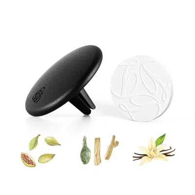 SEREE OUD BLACK LAMBSKIN CAR DIFFUSER & INSERT