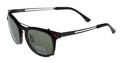 SERENGETI POLARIZED SERENGETI ENZO CLIP-ON PHOTOCHROMIC GUNMETAL PHD CPG SUNGLASSES 8083