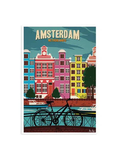 SERGEANT PAPER ALEX ASFOUR AMSTERDAM TRAVEL POSTER, SIZE A3