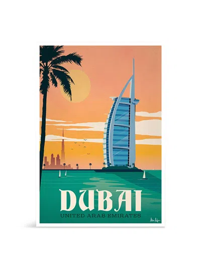 SERGEANT PAPER ALEX ASFOUR DUBAI TRAVEL POSTER, SIZE A3