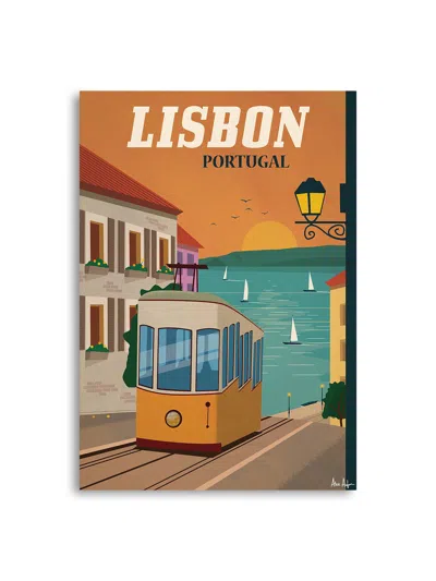 SERGEANT PAPER ALEX ASFOUR LISBON TRAVEL POSTER, SIZE A5