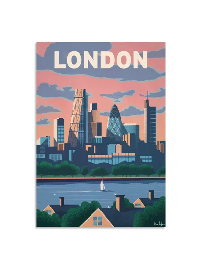 SERGEANT PAPER ALEX ASFOUR LONDON TRAVEL POSTER, SIZE A3
