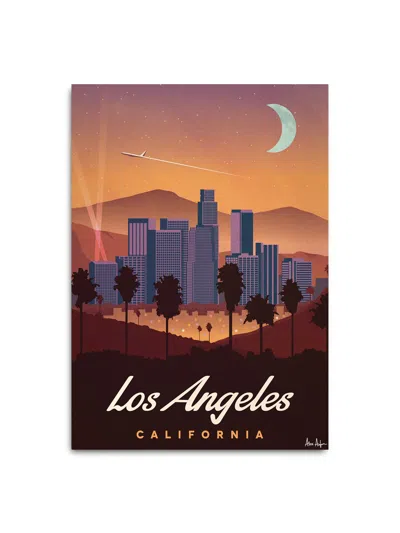SERGEANT PAPER ALEX ASFOUR LOS ANGELES TRAVEL POSTER, SIZE A5