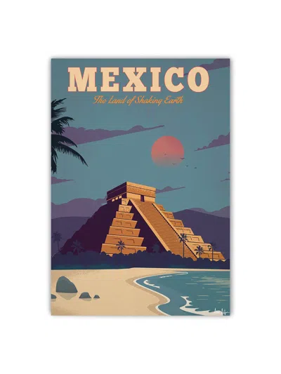 SERGEANT PAPER ALEX ASFOUR MEXICO TRAVEL POSTER, SIZE A5