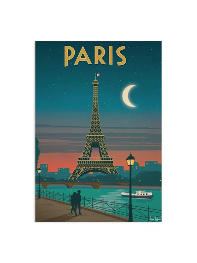 SERGEANT PAPER ALEX ASFOUR PARIS MOONLIGHT POSTER, SIZE A5