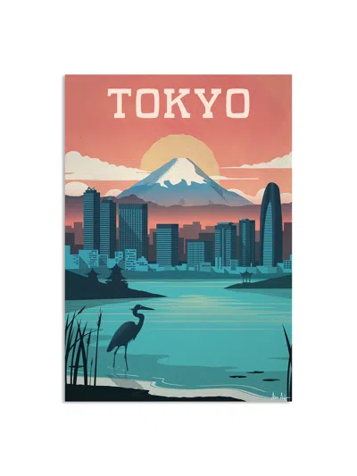 SERGEANT PAPER ALEX ASFOUR TOKYO TRAVEL POSTER, SIZE A5