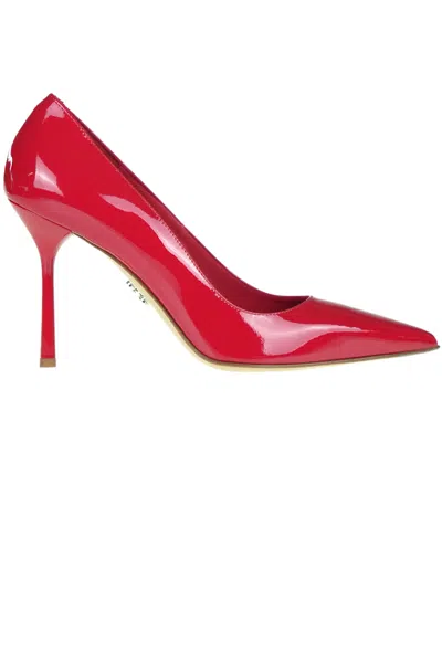 SERGIO LEVANTESI MUSA PATENT LEATHER PUMPS