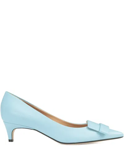 SERGIO ROSSI 45MM LEATHER PUMPS