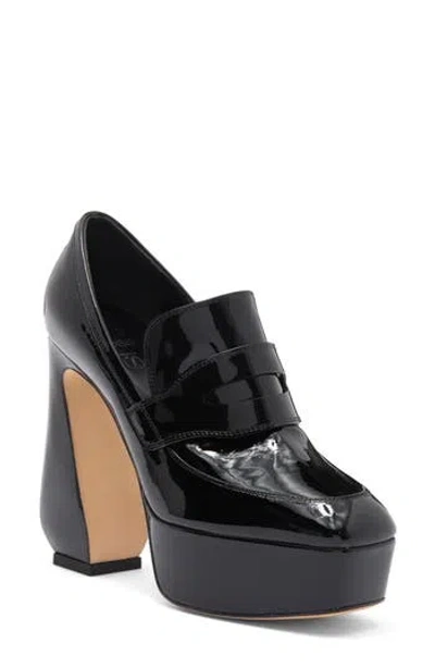 SERGIO ROSSI SERGIO ROSSI PLATFORM LOAFER PUMP