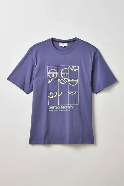SERGIO TACCHINI VINCERE GRAPHIC TEE IN HERON, MEN'S AT URBAN OUTFITTERS