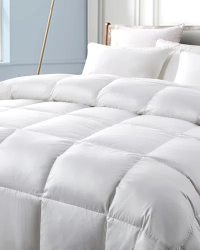 SERTA SERTA 300TC WHITE DOWN FIBER COMFORTER-ALL SEASONS WARMTH