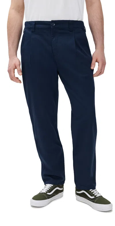 SERVICE WORKS DRILL WAITER PANTS NAVY