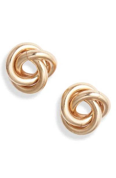 SET & STONES SET & STONES KNOT STUD EARRINGS