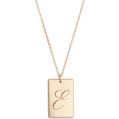 SET & STONES SET & STONES STELLA INITIAL PENDANT NECKLACE