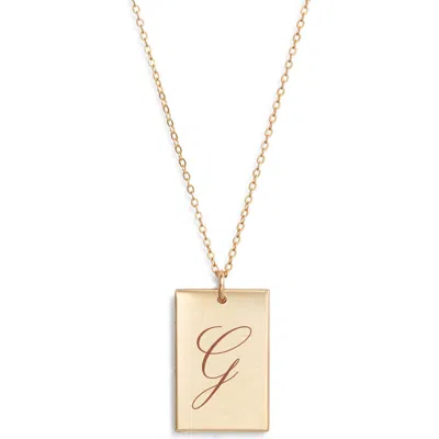 SET & STONES SET & STONES STELLA INITIAL PENDANT NECKLACE