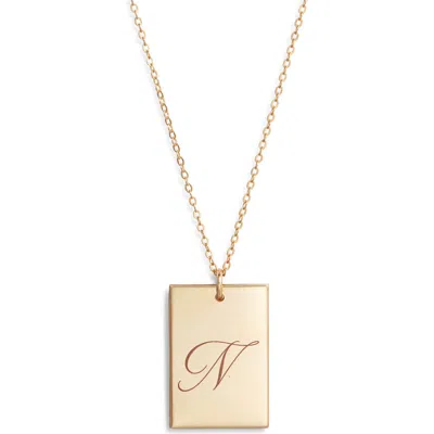 SET & STONES SET & STONES STELLA INITIAL PENDANT NECKLACE