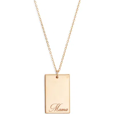 SET & STONES SET & STONES STELLA MAMA PENDANT NECKLACE