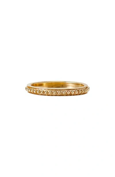 SETHI COUTURE SETHI COUTURE CHANNEL BEAD BAND RING