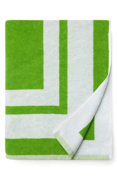 SFERRA SFERRA MARETA COTTON TERRY CLOTH BEACH TOWEL