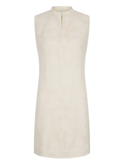 SHANGHAI TANG JACQUARD MINI DRESS