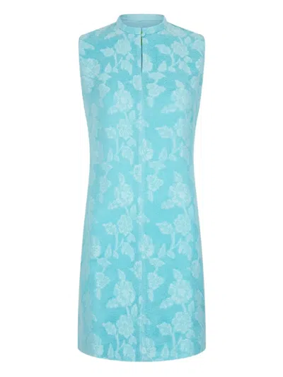 SHANGHAI TANG JACQUARD MINI DRESS