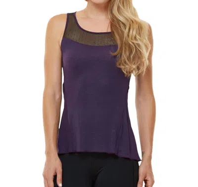 SHAPE ACTIVE BARRE TANK TOP IN AMETHYST
