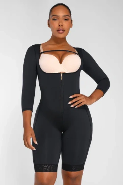 SHAPELLX SHAPELLX AIRSLIM OPEN BUST BUTT-LIFTING BODYSUIT