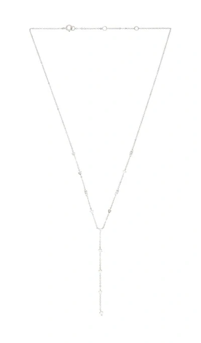 SHASHI SOLITAIRE STATION LARIAT NECKLACE