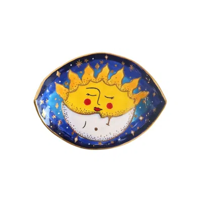 SHERIE BOUTIK BLUE SUN & MOON “ LOVE STORY” WALL DÉCOR