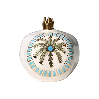 SHERIE BOUTIK PALM TREE EYE POMEGRANATE DECORATION