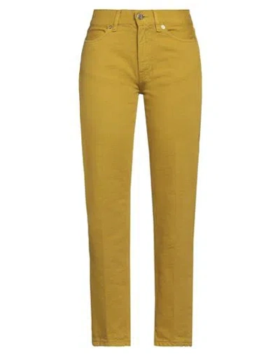 SHE'S SHE'S WOMAN JEANS MUSTARD SIZE 29 COTTON