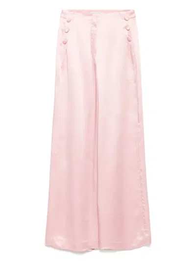 SHIATZY CHEN HIGH-WAISTED BUTTON-DETAILED TROUSERS
