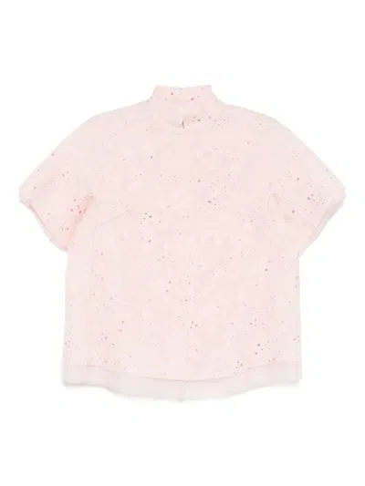 SHIATZY CHEN MANDARIN-COLLAR ORGANZA JACKET