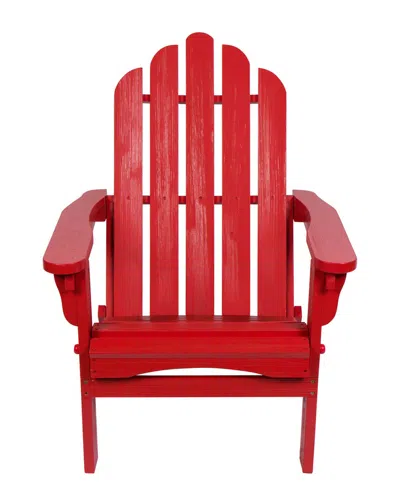SHINE CO. SHINE CO. ADIRONDACK FOLDING CHAIR WITH HYDRO-TEX FINISH