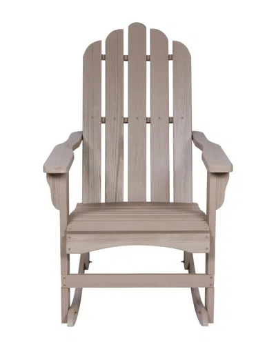 SHINE CO. SHINE CO. MARINA II PORCH ROCKER WITH HYDRO-TEX FINISH