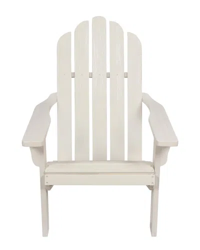 SHINE CO. SHINE CO. OUTDOOR ADIRONDACK CHAIR WITH HYDRO-TEX FINISH