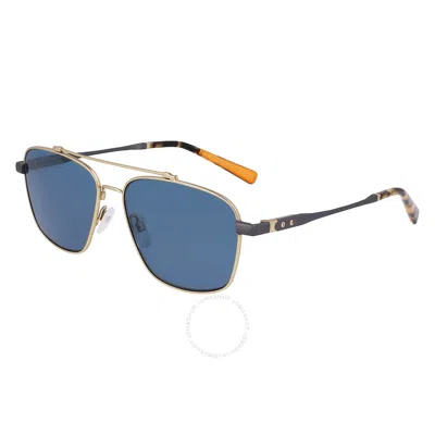 SHINOLA SHINOLA BLUE NAVIGATOR MEN'S SUNGLASSES SH2100S 718 57