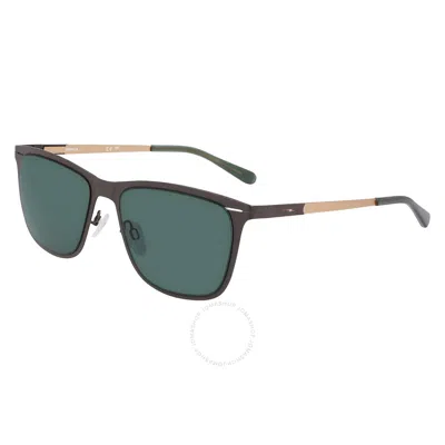 SHINOLA SHINOLA GREEN SQUARE MEN'S SUNGLASSES SH3100S 073 55