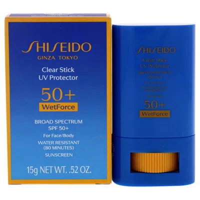 SHISEIDO CLEAR STICK UV PROTECTOR WETFORCE SPF 50 BY SHISEIDO FOR UNISEX - 0.52 OZ SUNSCREEN